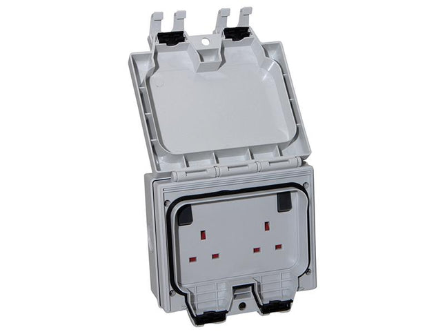 Smj Ip66 13A Socket 2-Gang