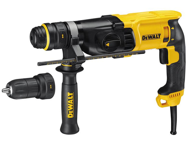 DEWALT D25134K Sds Plus 3 Mode Qcc Hammer Drill 800W 240V