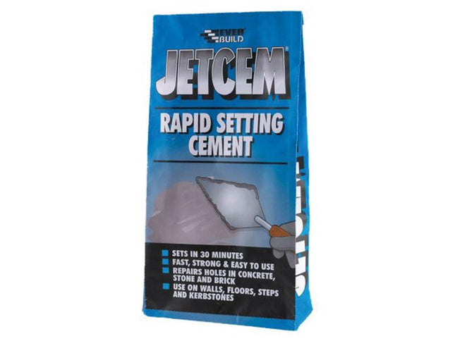 Everbuild Rapid Set Cement 12Kg (4 X 3Kg Packs)