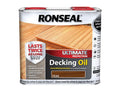 Ronseal Ultimate Decking Oil Teak 2.5 Litre