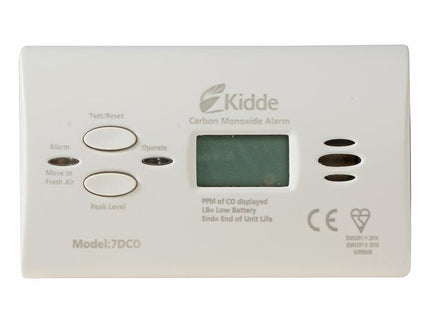 Kidde 7Dcoc Digital Carbon Monoxide Alarm (10-Year Sensor)