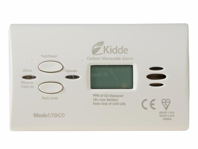 Kidde 7Dcoc Digital Carbon Monoxide Alarm (10-Year Sensor)