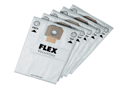Flex Power Tools Fleece Filter Bags Pack Of 5