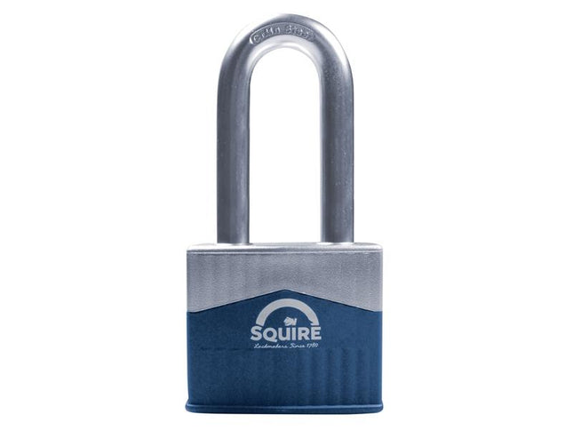 Henry Squire Warrior High-Security Long Shackle Padlock 65Mm