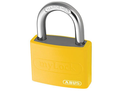 ABUS Mechanical T65Al/40Mm My Lock Aluminium Padlock Yellow