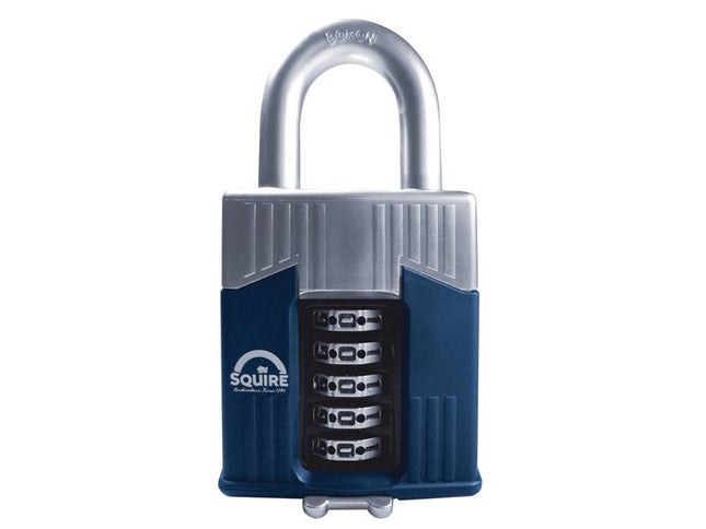 Henry Squire Warrior High-Security Open Shackle Combination Padlock 65Mm