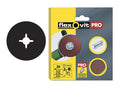 Flexovit Aluminium Oxide Fibre Discs 115Mm Fine 80G (Pack Of 10)