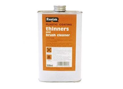 Rustins Plastic Coating Thinners 500Ml