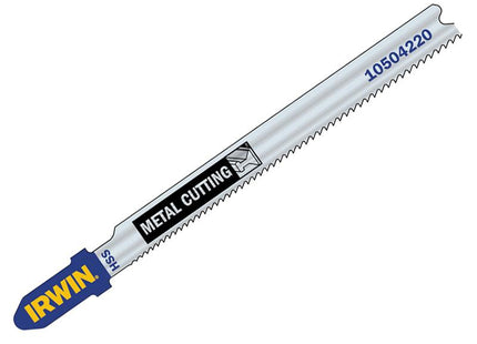 IRWIN Metal Cutting Jigsaw Blades Pack Of 5 T123X