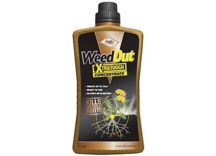 Doff WeedOut Xtra Tough Weedkiller Concentrate 1 litre