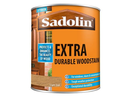 Sadolin Extra Durable Woodstain Light Oak 1 Litre