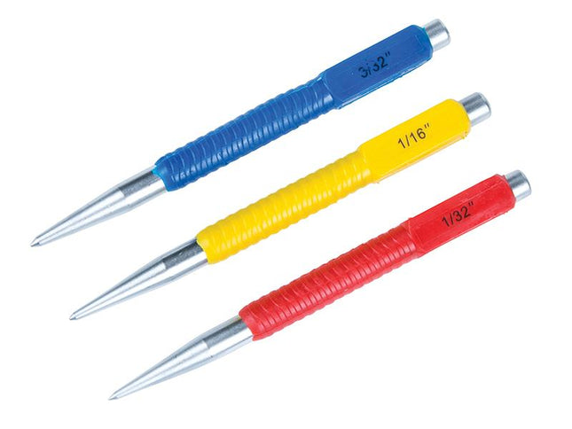 Bluespot Tools Nail Punch Set  3 Piece