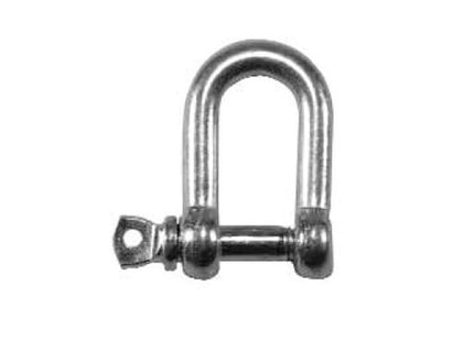 Faithfull D Shackle Zinc Plated 8Mm (Pack Of 2)