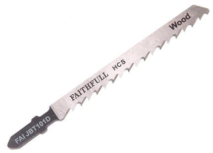 Faithfull Wood Jigsaw Blades Pack Of 5 T101D