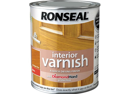 Ronseal Interior Varnish Quick Dry Gloss Antique Pine 250Ml