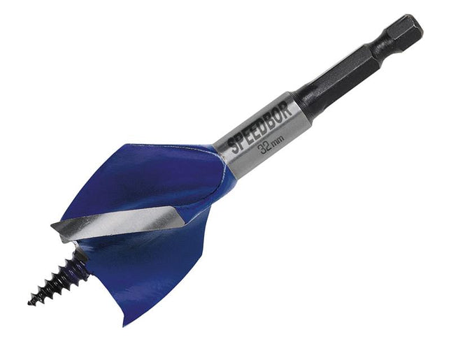 IRWIN Blue Groove 6X Stubby Wood Bit 32 X 100Mm