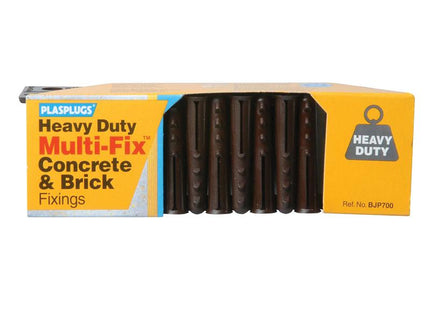 PLASPLUGS Bjp735 Heavy-Duty Fixings (60)
