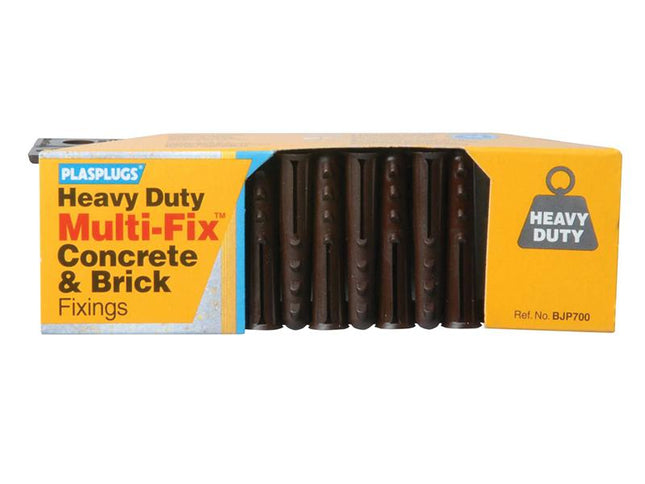 PLASPLUGS Bjp735 Heavy-Duty Fixings (60)