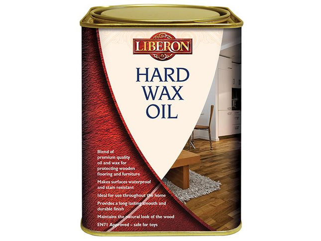 Liberon Hard Wax Oil Clear Satin 1 Litre