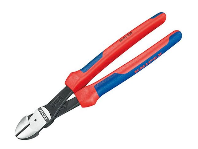 KNIPEX High Leverage Diagonal Cutters Multi-Component Grip 250Mm (10In)