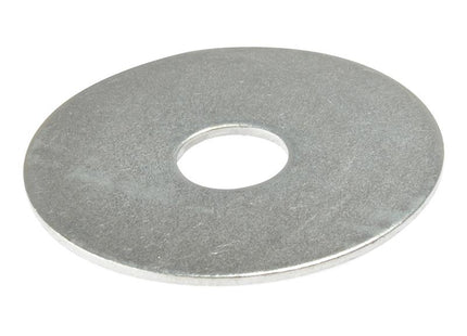 Forgefix Flat Mudguard Washers Zp M10 X 50Mm Bag 10