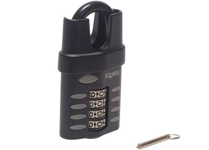 Henry Squire Cp50Cs Combination Padlock 4-Wheel Closed Shackle 50Mm