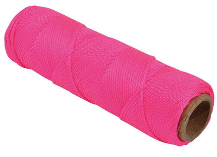 Marshalltown M631 Masons Line 76.2M (250Ft) Fluorescent Pink