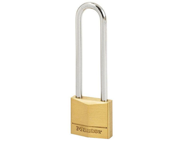 Master Lock Solid Brass 30Mm Padlock 4-Pin - 64Mm Shackle