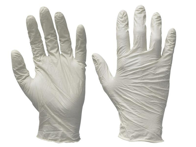 Scan Vinyl Gloves - L (Box 100)