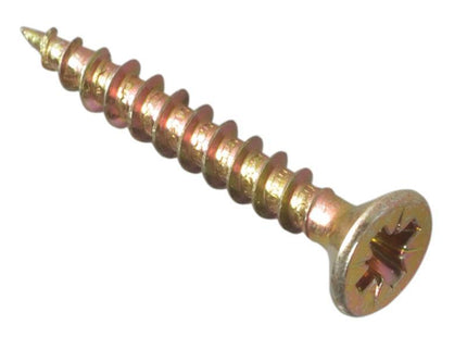 Forgefix Multi-Purpose Pozi Screw Csk St Zyp 3.0 X 25Mm Box 200