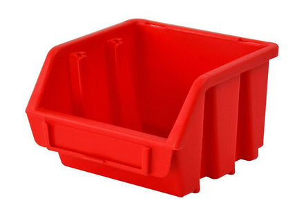 Faithfull Interlocking Storage Bin Size 1 Red 116 X 112 X 75Mm