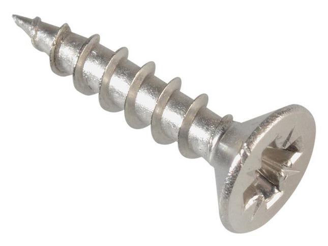 Forgefix Multi-Purpose Pozi Screw Csk St Stainless Steel 3.5 X 16Mm Box 200