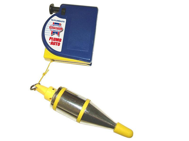 Faithfull Plumb-Auto Automatic Plumbline 400G (14Oz)