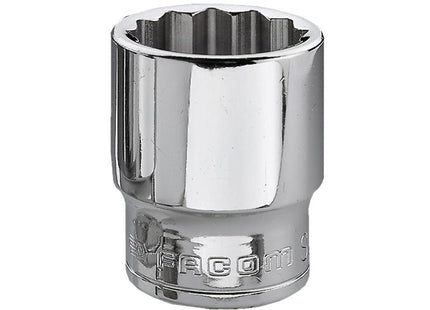 Facom Bi-Hexagon Socket 3/8In Drive 10Mm