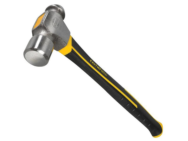 Faithfull Ball Pein Hammer Fibreglass Shaft 1.36Kg (3Lb)