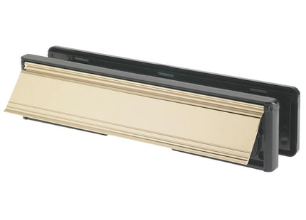 Yale Locks Letter Plate Pvd Gold (Visi-Packed) 300Mm (12In)