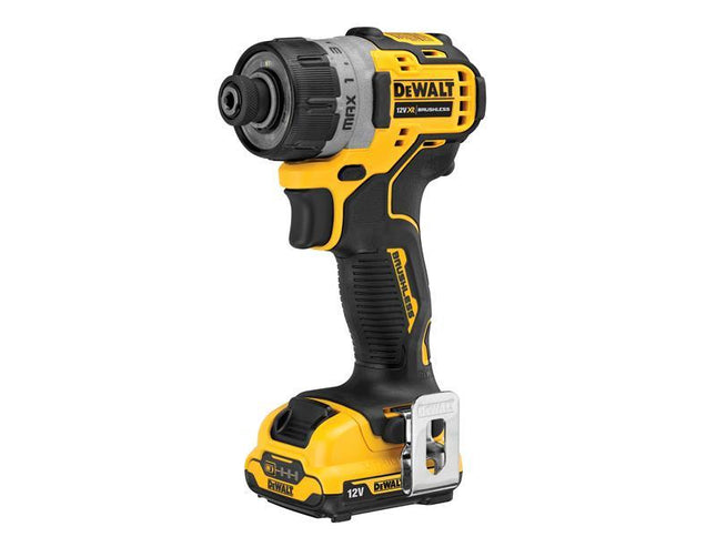 DEWALT Dcf601D2 Xr Brushless Sub-Compact Screwdriver 12V 2 X 2.0Ah Li-Ion