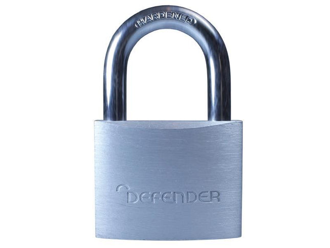 Defender Aluminium Padlock Keyed Alike 50Mm