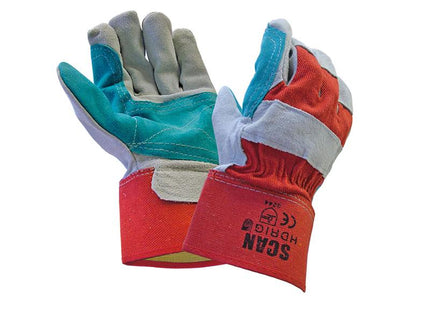 Scan Heavy-Duty Rigger Gloves - Large