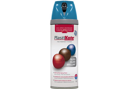 Plastikote Twist & Spray Gloss Exotic Sea 400Ml