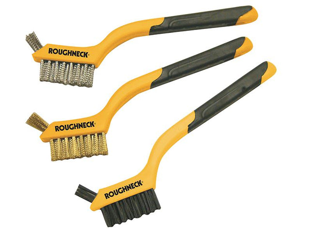 Roughneck Mini Wire Brush Set 3 Piece