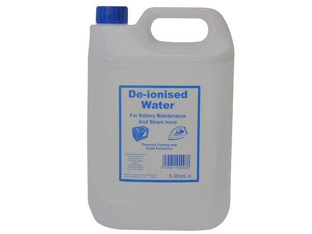 Tuw De-Ionised Water 5 Litres