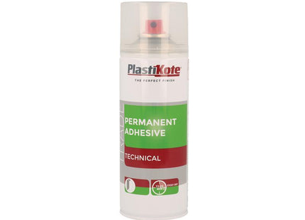 Plastikote Trade Permanent Spray Adhesive 400Ml