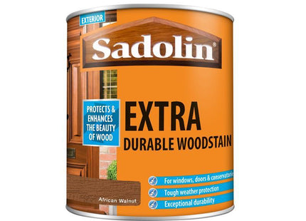 Sadolin Extra Durable Woodstain African Walnut 1 Litre