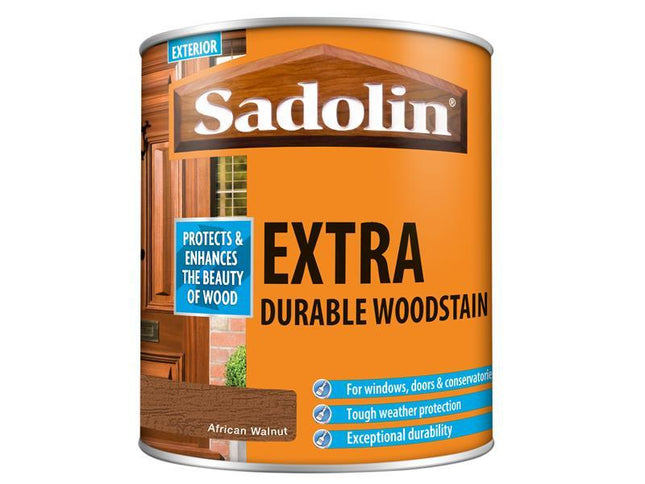 Sadolin Extra Durable Woodstain African Walnut 1 Litre