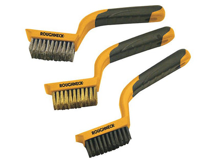 Roughneck Wire Brush Set 3 Piece