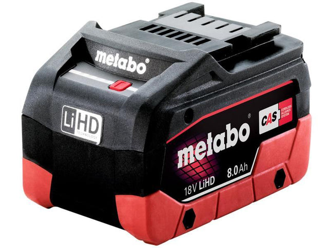 metabo Slide Battery Pack 18V 8.0Ah LiHD