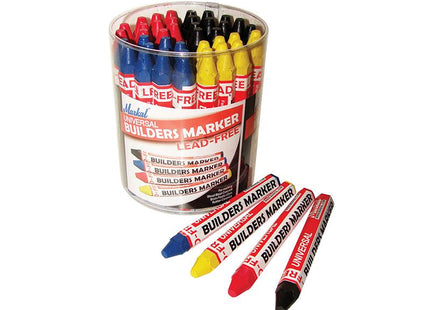Markal Builder'S Marker (Tub Of 48)