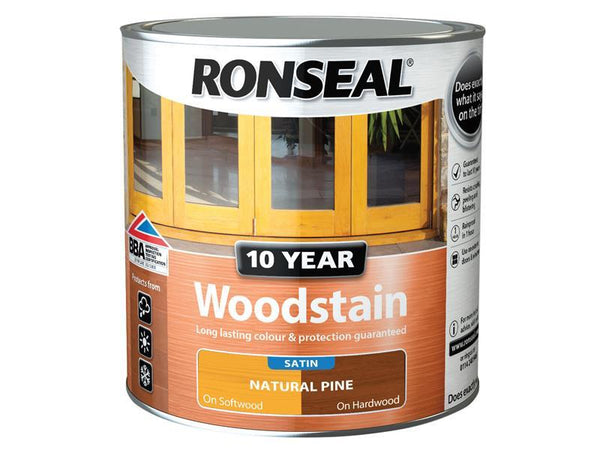 Ronseal 10 Year Woodstain Natural Pine 750Ml
