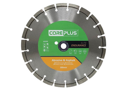 AB300E Elite Abrasive & Asphalt Diamond Blade 300mm